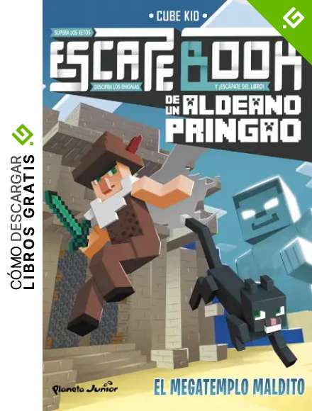 Escape book de un aldeano pringao. El megatemplo maldito (Minecraft)