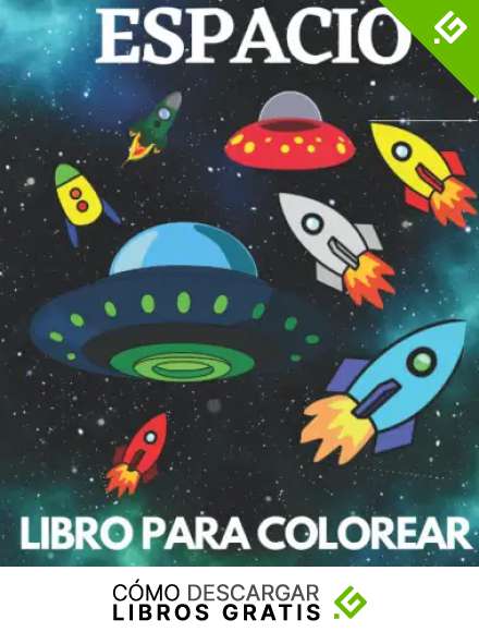 ESPACIO LIBRO PARA COLOREAR: Colorear planetas, astronautas, cohetes, extraterrestres para ni&ntilde;as y ni&ntilde;os