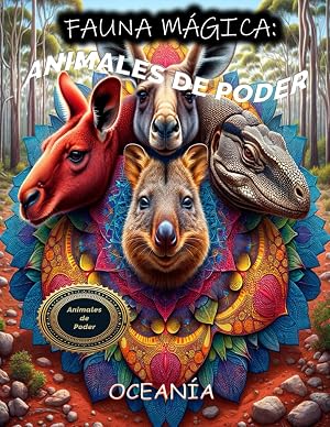 Esplendor de Ocean&iacute;a: Fauna en Colores Vibrantes: Fauna M&aacute;gica: Mandalas de los 5 Continentes (Educaci&oacute;n y coloreado de mandalas en animales salvajes ... Fauna M&aacute;gica. Mandalas de los 5 Continentes)