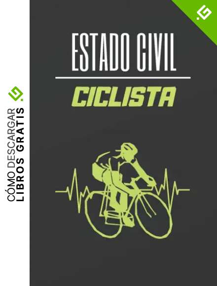 ESTADO CIVIL CICLISTA: CUADERNO LINEADO. CUADERNO DE NOTAS, DIARIO O AGENDA. REGALO ORIGINAL PARA AMANTES DEL CICLISMO