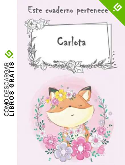 Este cuaderno pertenece a Carlota: Cuaderno personalizado con nombre - con m&aacute;s de 100 nombres femeninos y masculinos para elegir - 110 p&aacute;ginas a rayas, Tama&ntilde;o 21.59 x 21.59 cm (6 x 9 pulgadas)
