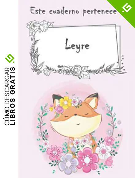 Este cuaderno pertenece a Leyre: Cuaderno personalizado con nombre - con m&aacute;s de 100 nombres femeninos y masculinos para elegir - 110 p&aacute;ginas a rayas, Tama&ntilde;o 21.59 x 21.59 cm (6 x 9 pulgadas)