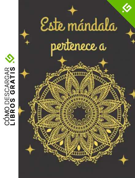 Este m&aacute;ndala pertenece a:: Lindo libro de colorear Mandala para personas inteligentes Mandala para colorear libro para Smart!