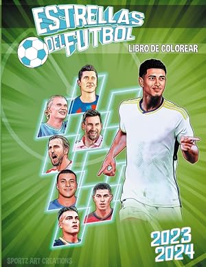 Estrellas del f&uacute;tbol (Libro de colorear) (Football Stars)