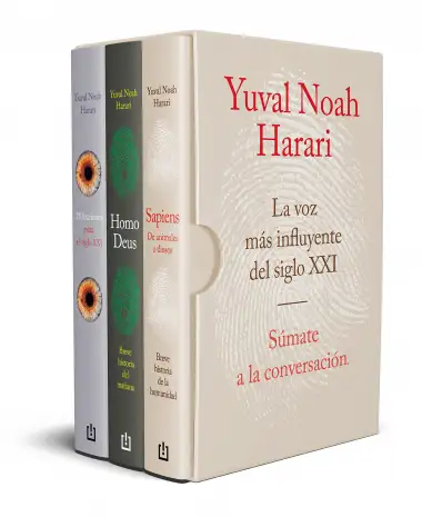 Estuche Harari (contiene: Sapiens | 21 lecciones para el siglo XXI | Homo Deus): La voz m&aacute;s influyente del siglo XXI (Best Seller)