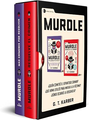 Estuche Murdle: Incluye: Murdle: Resuelve el crimen + Murdle: M&aacute;s cr&iacute;menes por resolver + libreta (Voces de hoy)