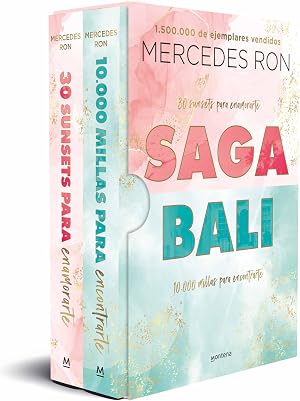 Estuche Saga Bali: 30 Sunsets para enamorarte | 10.000 millas para encontrarte (Montena)