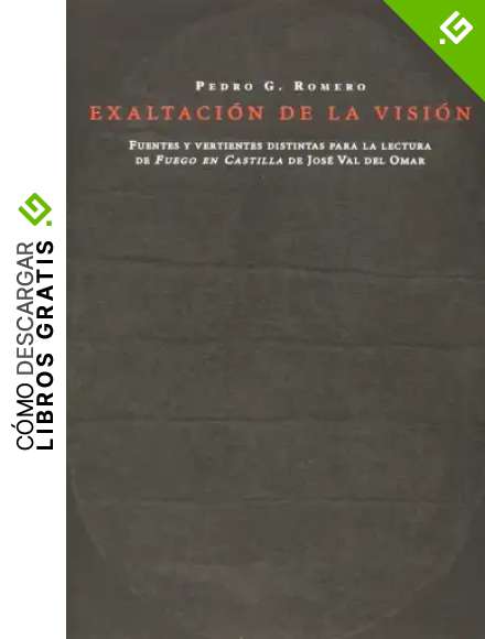Exaltaci&oacute;n de la vision: FUENTES Y VERTIENTES DISTINTAS PARALA LECTURA DE FUEGO EN CA (Mudito & Co)