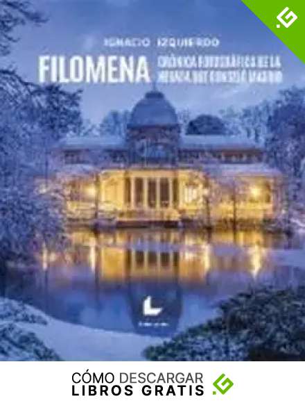 Filomena. cr&oacute;nica fotogr&aacute;fica De La Nevada Que Congel&oacute; Madrid