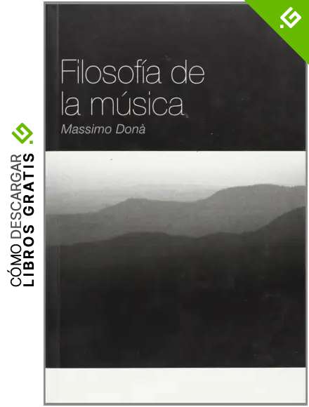 Filosof&iacute;a De La M&uacute;sica (SOBRE M&Uacute;SICA)