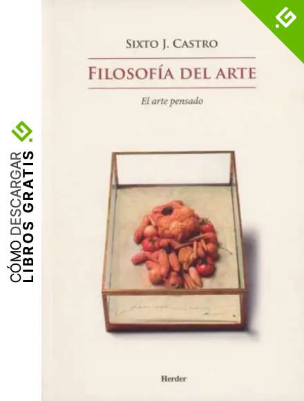 Filosof&iacute;a del arte. El arte pensado