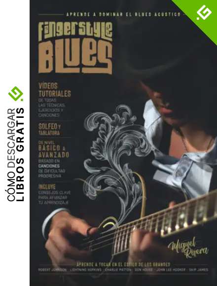 Fingerstyle Blues: - Libro con m&aacute;s de 40 v&iacute;deos tutoriales