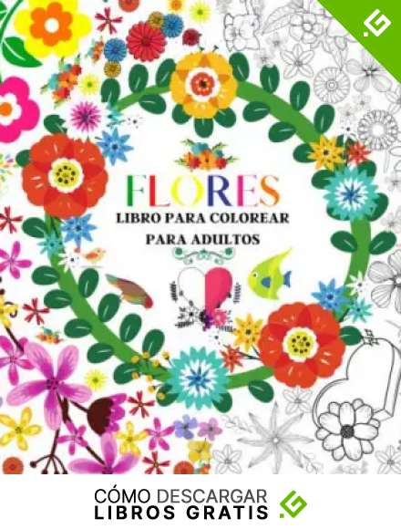 FLORES | LIBRO PARA COLOREAR PARA ADULTOS: dise&ntilde;os incre&iacute;bles para relajarse | Mandala Relieve Stress | libro para colorear para adultos. Mandala de flores para colorear