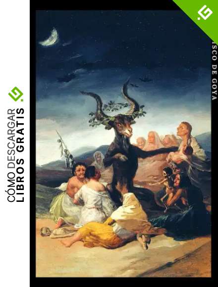 Francisco de Goya: El Aquelarre. Cuaderno de notas. Design art&iacute;stico y elegante.