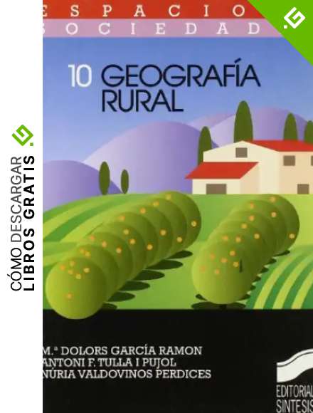 Geograf&iacute;a rural (Espacios y sociedades n&ordm; 14)