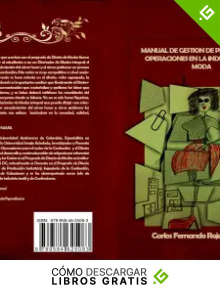 GESTI&Oacute;N DE PRODUCCI&Oacute;N Y PROGRAMACI&Oacute;N DE MATERIALES PARA EL DESARROLLO DE UNA COLECCI&Oacute;N EN LA INDUSTRIA DE LA MODA.