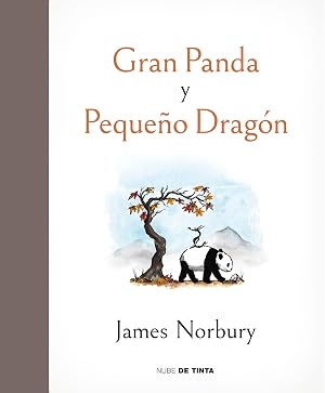 Gran panda y peque&ntilde;o drag&oacute;n (Nube de Tinta)