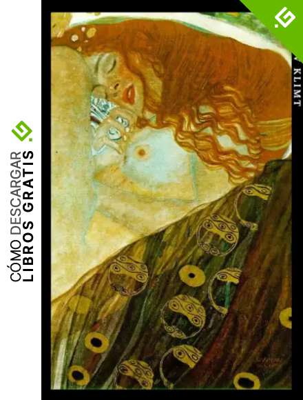Gustav Klimt: D&aacute;nae. Cuaderno de notas. Design art&iacute;stico y elegante.