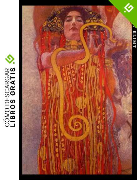 Gustav Klimt: Hygieia (detalle de la Medicina). Cuaderno de notas. Design art&iacute;stico y elegante.
