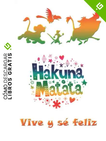 HAKUNA MATATA Vive y s&eacute; feliz: Un cuaderno muy lindo. Perfecto como regalo. Diario para escribir pensamientos e ideas.