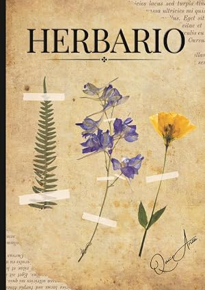 Herbario: Cuaderno Para Conservar Flores, Hojas Y Plantas Secas. Todos Pueden Usarlo, Adultos Y Ni&ntilde;os.