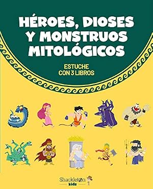 H&eacute;roes, dioses y monstruos mitol&oacute;gicos: Estuche con tres libros (Mitolog&iacute;a para ni&ntilde;os)