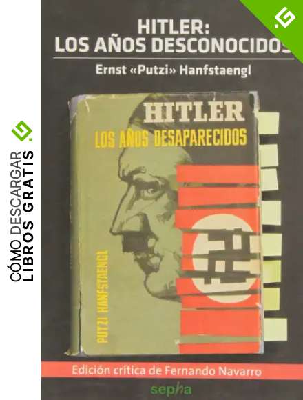 Hitler: Los a&ntilde;os desconocidos (Flores del Mal)