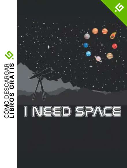 I Need Space - Necesito espacio: Cuaderno | Cuadriculado | A cuadros, DIN A4 (21 x 29,7 cm), 120 p&aacute;ginas, papel color crema, cubierta mate