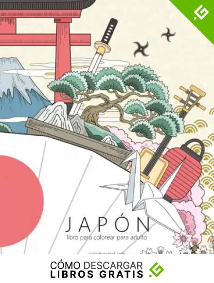 Jap&oacute;n libro para colorear para adultos 1