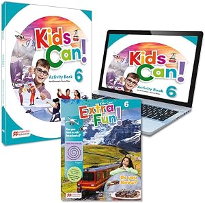 KIDS CAN! 6 Activity Book, ExtraFun & Pupil's App: cuaderno de actividades impreso