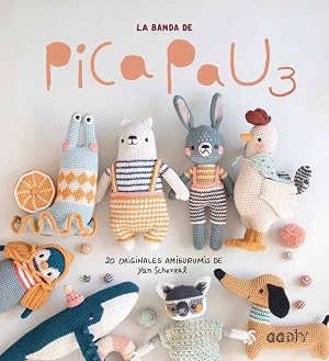 La banda de Pica Pau 3: 20 originales amigurumis de Yan Schenkel (GGDIY)