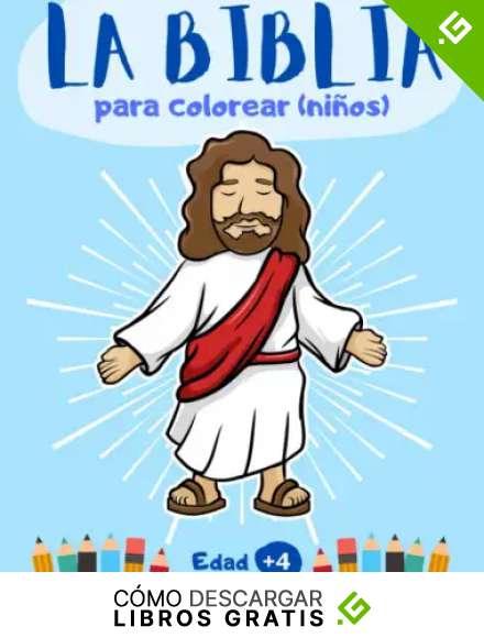 La Biblia para colorear (ni&ntilde;os): 40 dibujos de la Biblia para colorear | libro cristiano para ni&ntilde;os y ni&ntilde;as de 4 a 8 a&ntilde;os | l&aacute;minas para colorear y aprender la vida de Jes&uacute;s