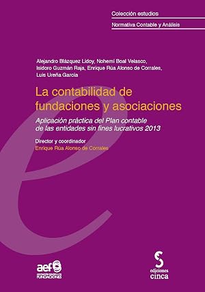 La contabilidad de fundaciones y asociaciones: Aplicaci&oacute;n del plan contable de las entidades sin fines lucrativos