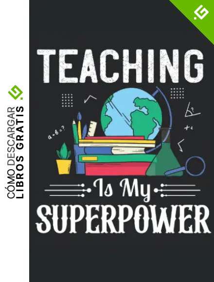 La ense&ntilde;anza es mi superpotencia: Cuaderno de notas forrado, Bloc de notas con renglones universitarios, Cuaderno de ejercicios de tareas pendientes ... o Diario (6 "x 9") con 120 p&aacute;ginas.