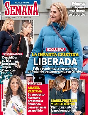 La Infanta Cristina ya ha firmado el divorcio con I&ntilde;aki Urdangar&iacute;n (Revista Semana n&ordm; 43)