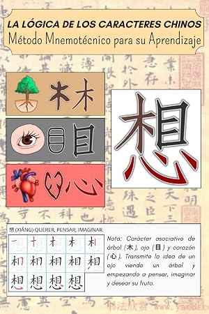 La L&oacute;gica de los Caracteres Chinos: M&eacute;todo Mnemot&eacute;cnico para su Aprendizaje (Chino Para Hispanohablantes: Escritura de Caracteres, Pronunciaci&oacute;n, Gram&aacute;tica y fluidez)