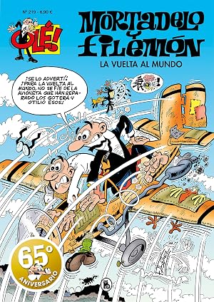 La vuelta al mundo (Ol&eacute;! Mortadelo 219) (Bruguera Cl&aacute;sica)