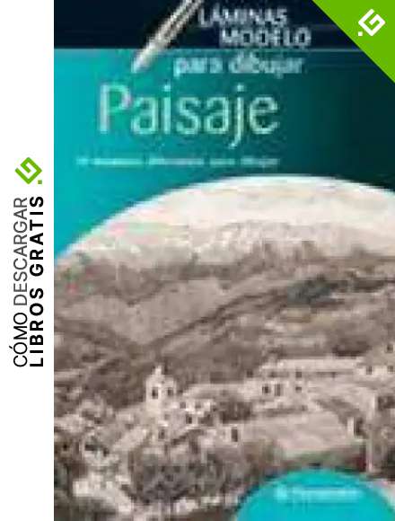 L&aacute;minas modelo para dibujar paisaje
