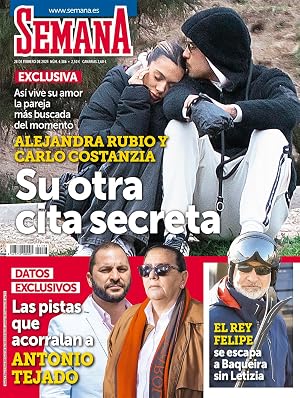 Las fotos en exclusiva de Alejandra Rubio y Carlo Costanzia (Revista Semana n&ordm; 46)