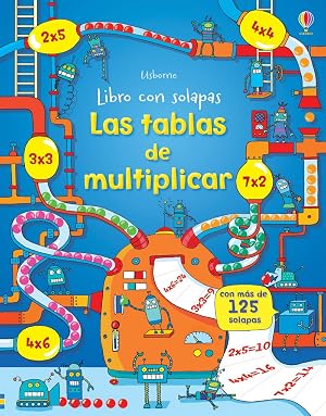 Las tablas de multiplicar (Solapas para aprender)