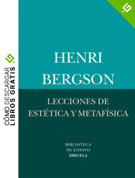 Lecciones de est&eacute;tica y metaf&iacute;sica: 53 (Biblioteca de Ensayo / Serie menor)