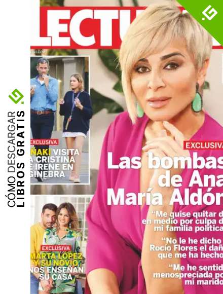 Lecturas #3654 | LAS BOMBAS DE ANA MAR&Iacute;A ALD&Oacute;N