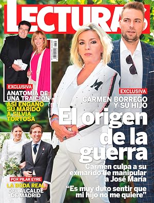 Lecturas #3760 | CARMEN BORREGO Y SU HIJO. EL OR&Iacute;GEN DE LA GUERRA.