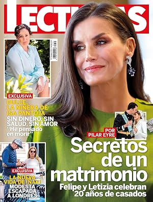 Lecturas #3765 | SECRETOS DE UN MATRIMONIO. FELIPE Y LETIZIA CELEBRAN 20 A&Ntilde;OS DE CASADOS