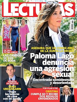 Lecturas #3821 | PALOMA LAGO DENUNCIA UNA AGRESI&Oacute;N SEXUAL