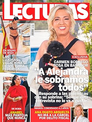 Lecturas #3825 | CARMEN BORREGO POSA EN BAÑADOR