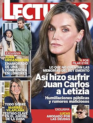 Lecturas #3842 | ASÍ HIZO SUFRIR JUAN CARLOS A LETIZIA Lecturas #3842 | ASÍ HIZO SUFRIR JUAN CARLOS A LETIZIA