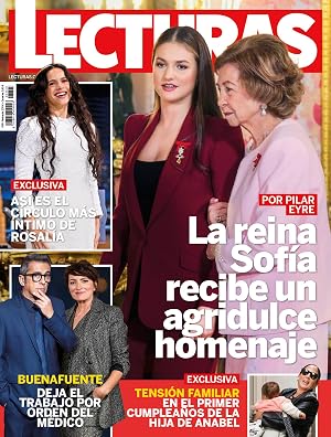 Lecturas #3845 | LA REINA SOF&Iacute;A RECIBE UN AGRIDULCE HOMENAJE