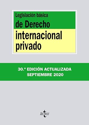 Legislaci&oacute;n b&aacute;sica de Derecho Internacional privado