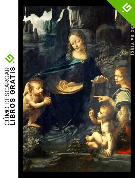 Leonardo da Vinci: La Virgen de las rocas. Cuaderno de notas. Design art&iacute;stico y elegante.